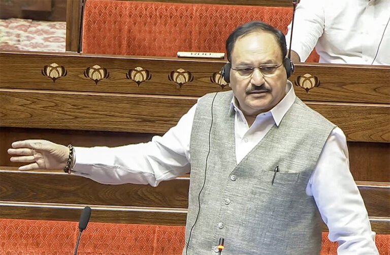 नीट मुद्दे पर राज्यसभा में तीखी बहस, नड्डा ने विपक्ष को बताया गैरजिम्मेदार