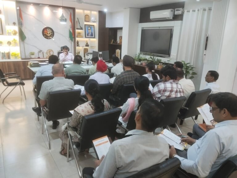 भारत कौशल प्रतियोगिता के सफल आयोजन को लेकर बैठक, 63 कौशलों में पात्र प्रशिक्षणार्थियों के पंजीकरण के निर्देश